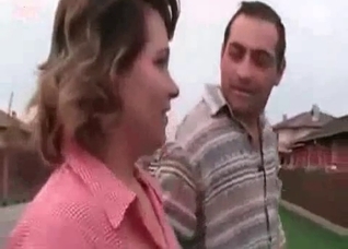 Busty wife seduces a black dog
