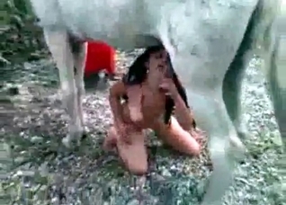 Playing with my fav horse