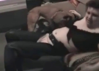 Zoophili pounding with a milf