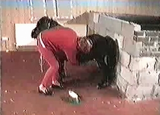 Milf takes care of her small pony