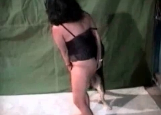 That dog is trying to fuck me