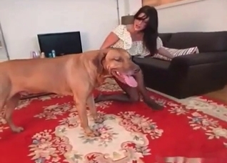 Wife and her favorite doggy