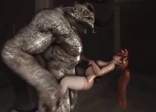 Satanic beast wears a zoophile