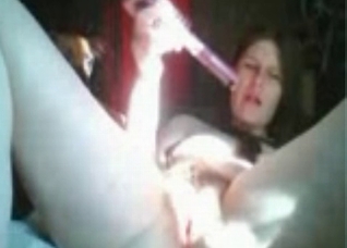 My dog licks a juicy vagina