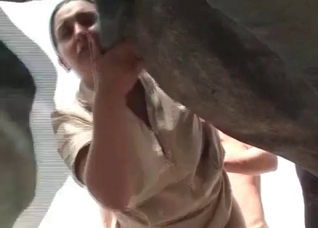 Hubby fucks me in the bestial porn