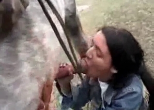 Jockey blows a juicy stallion