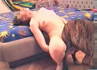 Ass to pussy with a horny pet
