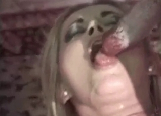 Zoophile reaches an awesome orgasm