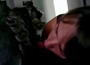 Zoophile is doing what she want